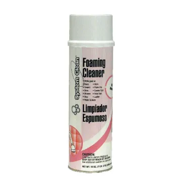 System Clean Foam Cleaner with Ammonia, 19 oz Aerosol, 12/Case