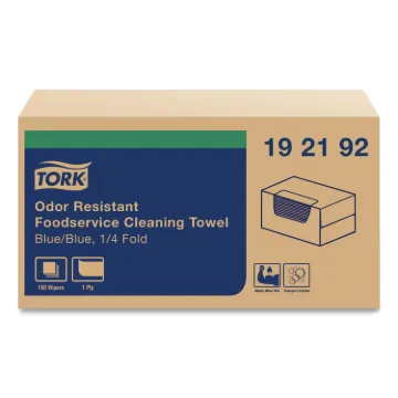 Foodservice Cloth, 13 x 24, Blue, 150/Box