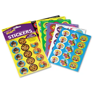 Stinky Stickers Variety Pack, Colorful Favorites, 300/Pack
