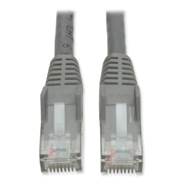 Cat5e 350MHz Molded Patch Cable, RJ45 (M/M), 14 ft., Black