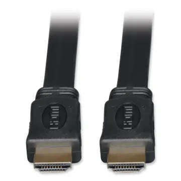 Tripp Lite, High Speed, Digital Video with Audio,M/M, Flat, HDMI, 3FT, Black