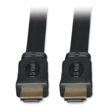 High Speed HDMI Flat Cable, Ultra HD 4K, Digital Video with Audio (M/M), 6 ft.