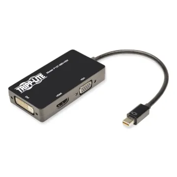 Keyspan Mini DisplayPort to VGA/DVI/HDMI All-in-One Adapter/Converter, Thunderbolt 1 and 2, 6