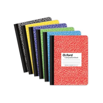 Composition Book, Wide/Legal Rule, Randomly Assorted Marble Covers, 9.75 x 7.5, 100 Sheets