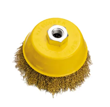 5"(125mm) x 14 x 2.0mm Crimped Wire Cup Brush