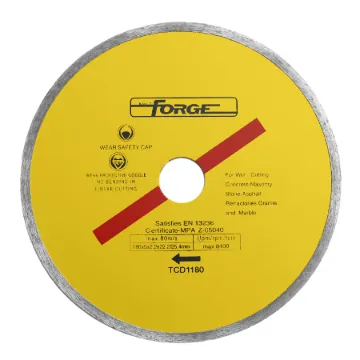 7"(180mm) Continuous Diamond Saw Blade