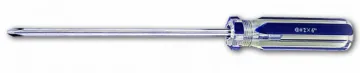 #3 x 150mm Phillips Head Screwdriver with Transparent Handle