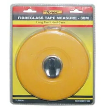 100'/30m Metric & Inch Fibreglass Tape Measure