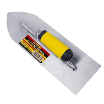 14"(350mm) x 4.5"(115mm) Steel Pointing Trowel with Soft Grip Handle