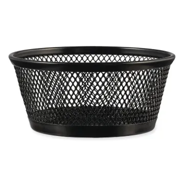 Jumbo Mesh Storage Dish, Black