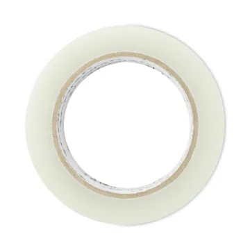 Deluxe General-Purpose Acrylic Box Sealing Tape, 3" Core, 1.88" x 110 yds, Clear, 6/Pack