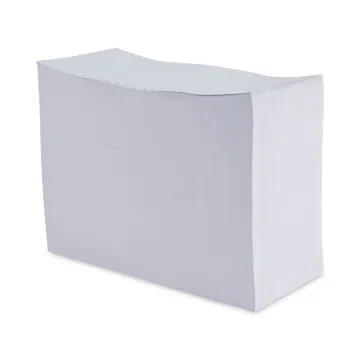 Continuous Unruled Index Cards, 3 x 5, White, 4,000/Carton