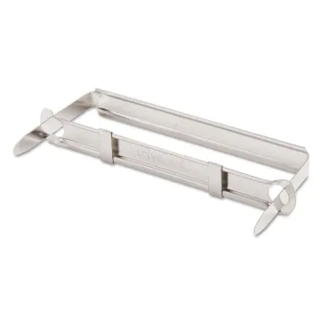 Two-Piece Paper Fasteners, 1" Capacity, 2.75" Center to Center, Silver, 50/Box