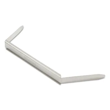 Two-Piece Paper Fasteners, 1" Capacity, 2.75" Center to Center, Silver, 100/Box