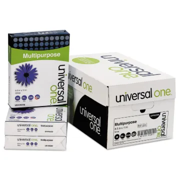 Deluxe Multipurpose Paper, 98 Bright, 20 lb, 8.5 x 11, Bright White, 500 Sheets/Ream, 10 Reams/Carto