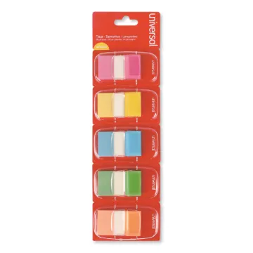 Deluxe Pop-Up Page Flags, 1" x 1 3/4", Assorted Colors, 50/Pack