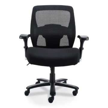 Alera Faseny Series Big and Tall Manager Chair, Supports Up to 400 lbs, 17.48" to 21.73" Seat Height