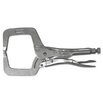 The Original Locking C-Clamp with Regular Tip, 6 in L, 2-1/8 in Max, 1-1/2 in Throat D