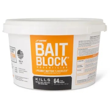 J.T. EATON 704-PN Bait Block, Solid, 1 oz Package, Pail