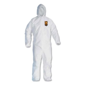 KleenGuard A20 Breathable Particle Protection Coverall, White, 2X-Large, ZF, EBWAH