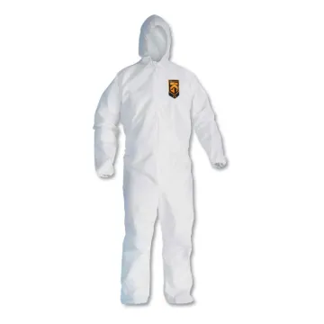 KleenGuard A20 Breathable Particle Protection Coverall, White, 2X-Large, ZF, EBWAH
