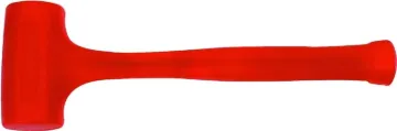 STANLEY Compo-Cast 57-532 Dead Blow Hammer, 21 oz Head, Non-Sparking, Soft Head, Steel Head, 13 in O