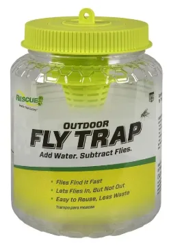 RESCUE FTR-SF4 Fly Trap Refill Pack, Solid, Musty, Refill Pack