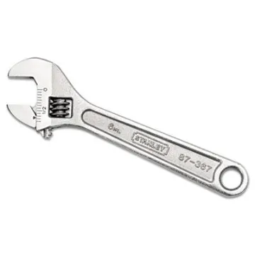 WRENCH ADJUST STEEL CHRM 6IN