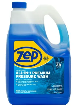 Zep ZUPPWC160 All-in-One, Liquid, Characteristic, 1.35 gal Package
