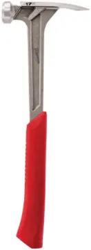 Milwaukee 48-22-9017 Framing Hammer, 17 oz Head, Straight Head, Steel Head, 16-1/8 in OAL