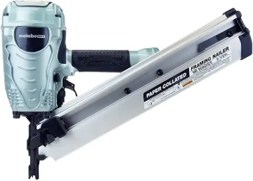 Metabo HPT NR90ADS1M Framing Nailer, 86 to 94 Magazine, Paper Collation, 0.113 to 0.148 in Dia x 2 t