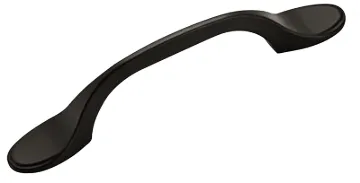 Amerock Allison Series BP21935FB Cabinet Pull, 5 in L Handle, 11/16 in H Handle, 1 in Projection, Zi