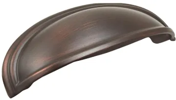 Amerock Ashby Series BP36640ORB Cabinet Pull, 5-1/16 in L Handle, 1-3/4 in H Handle, 1-3/8 in Projec
