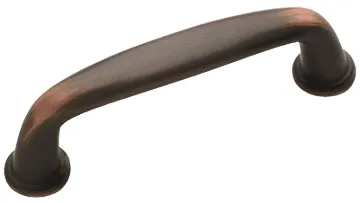 Amerock Kane Series BP53701ORB Cabinet Pull, 3-5/8 in L Handle, 1-1/8 in H Handle, 1-1/8 in Projecti