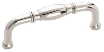 Amerock Granby Series BP5301326 Cabinet Pull, 3-3/8 in L Handle, 9/16 in H Handle, 1-5/16 in Project