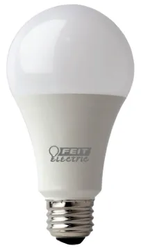 Feit Electric OM100DM/930CA/2 LED Lamp, General Purpose, A21 Lamp, 100 W Equivalent, E26 Lamp Base,