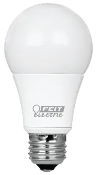 Feit Electric OM60DM/927CA/4 LED Lamp, General Purpose, A19 Lamp, 60 W Equivalent, E26 Lamp Base, Di