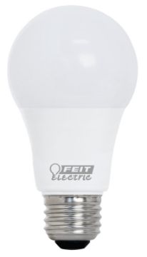Feit Electric OM40DM/930CA/4 LED Lamp, General Purpose, A19 Lamp, 40 W Equivalent, E26 Lamp Base, Di