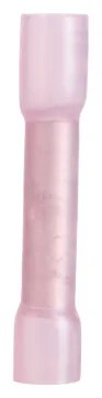 GB Xtreme AMT-121 Butt Splice Connector, 600 V, 22 to 16 AWG Wire, Red