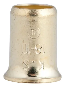 GB 20-410 Connector, 18 to 10 AWG Wire, Silver