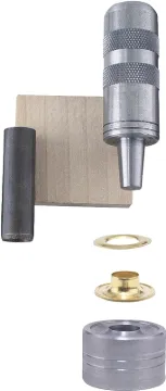 GENERAL 71260 Grommet Kit, Brass, Black Oxide