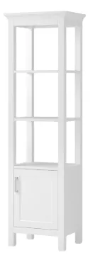 Foremost Hollis HOWL1970 Linen Cabinet, 1-Door, 2-Shelf, Natural Wood