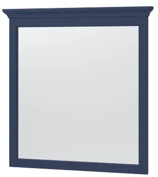 Foremost Lawson Series LSBM3232 Framed Mirror, 32 in L, 32 in W, Aegean Blue Frame
