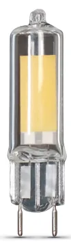 Feit Electric BP20G8.6/830/LED LED Bulb, Specialty, T4 Lamp, 20 W Equivalent, G8.6 Lamp Base, Dimmab