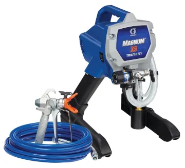 GRACO Magnum X5 Series 262800 Electric TrueAirless Sprayer, 0.5 hp, 75 ft L Hose, 0.009, 0.011, 0.01