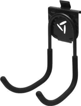 GLADIATOR GAWUXXBHRH Hook, 50 lb, Steel, Granite, Powder-Coated