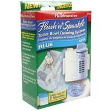 FLUIDMASTER 8100P8 Toilet Bowl Cleaning System, Blue