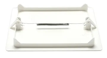FLUIDMASTER AP-0808 Access Panel, 8 in L, 1 in W, Plastic, White