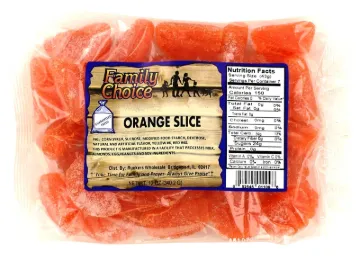Family Choice 1109 Candy, Orange Flavor, 14 oz