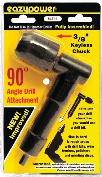 EAZYPOWER 81544 Keyless Chuck, Steel